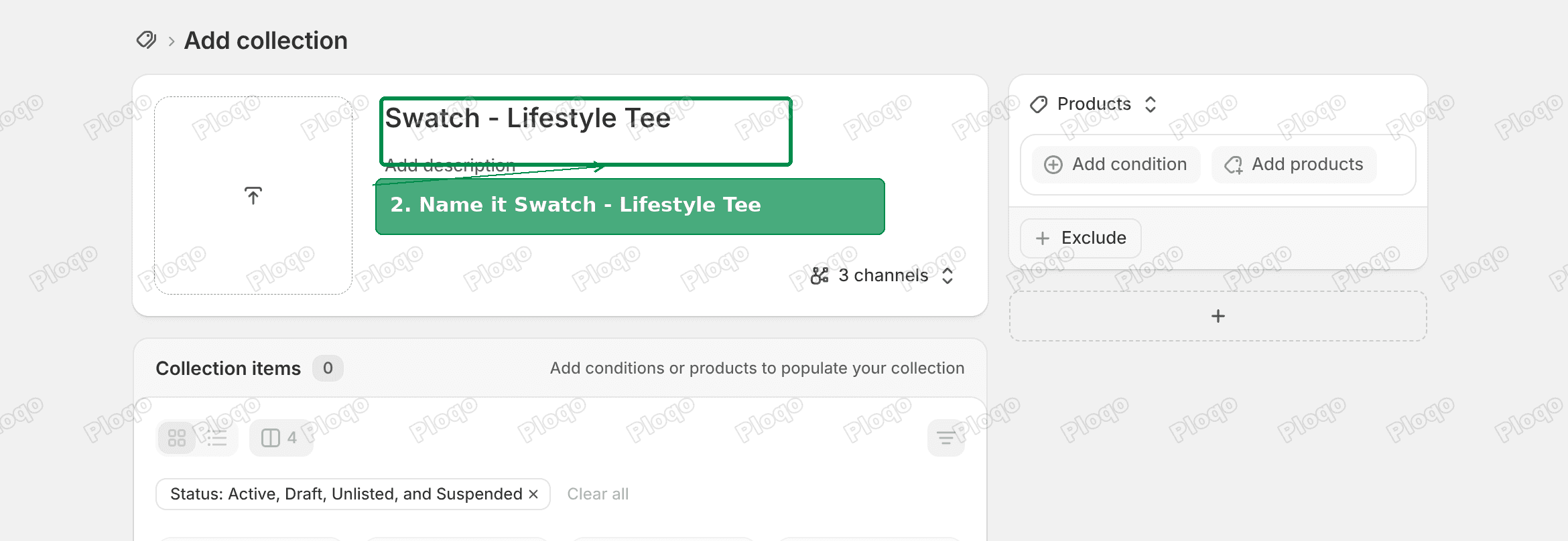 New collection with the title Swatch - Lifestyle Tee