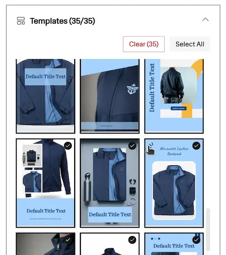 Template Selection