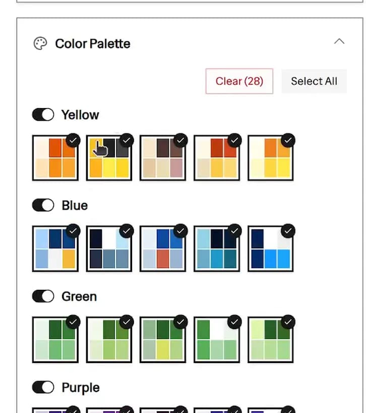 Color Palette Selection