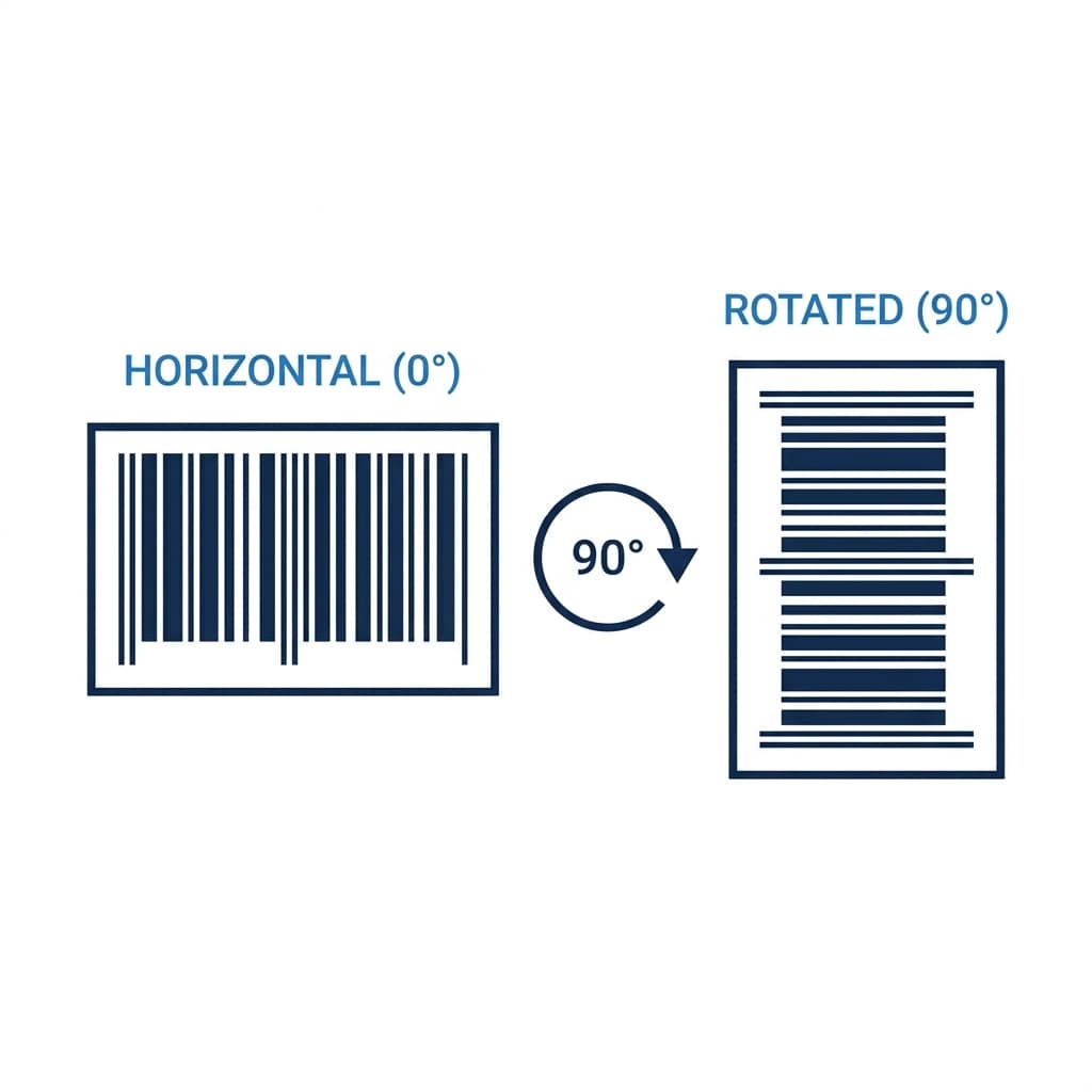 Advanced Barcode Image Rotation